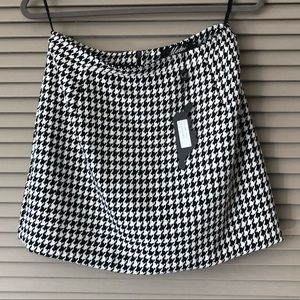 Motel Rocks houndstooth skirt